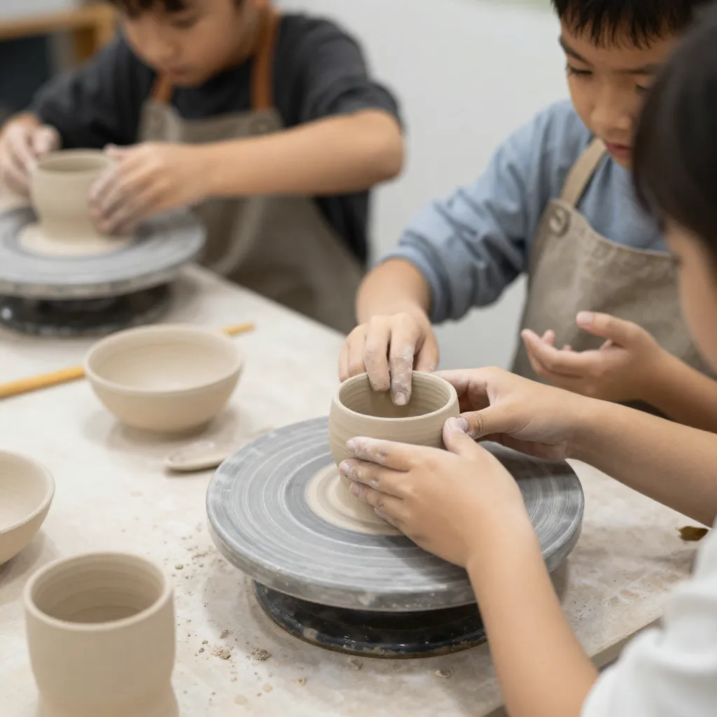 Studenten aan het werk